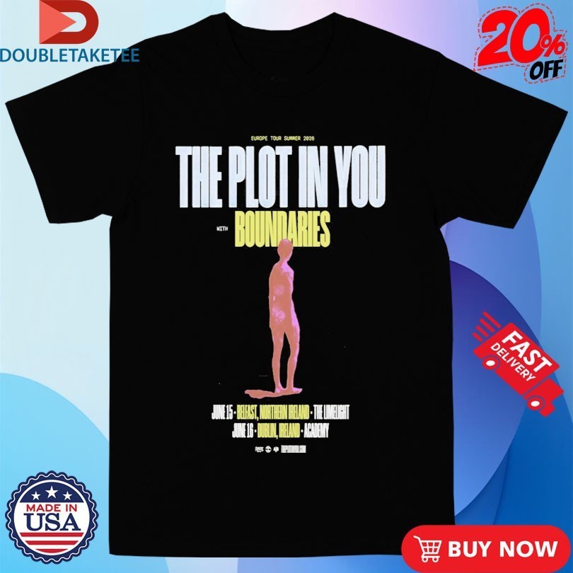 The Plot In You The Limelight Belfast June 15 2026 Tour Shirts