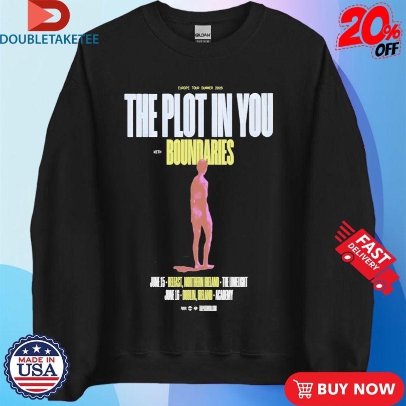 The Plot In You The Limelight Belfast June 15 2026 Tour Shirts