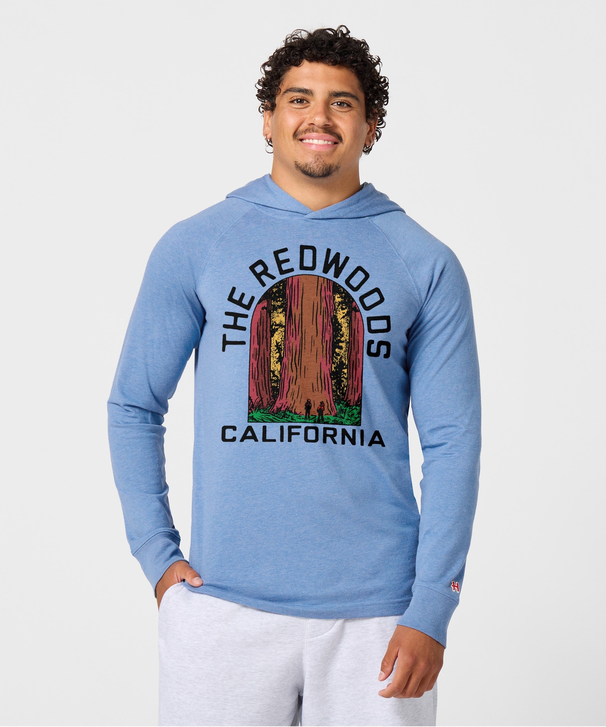 The Redwoods California Lightweight Hoodie