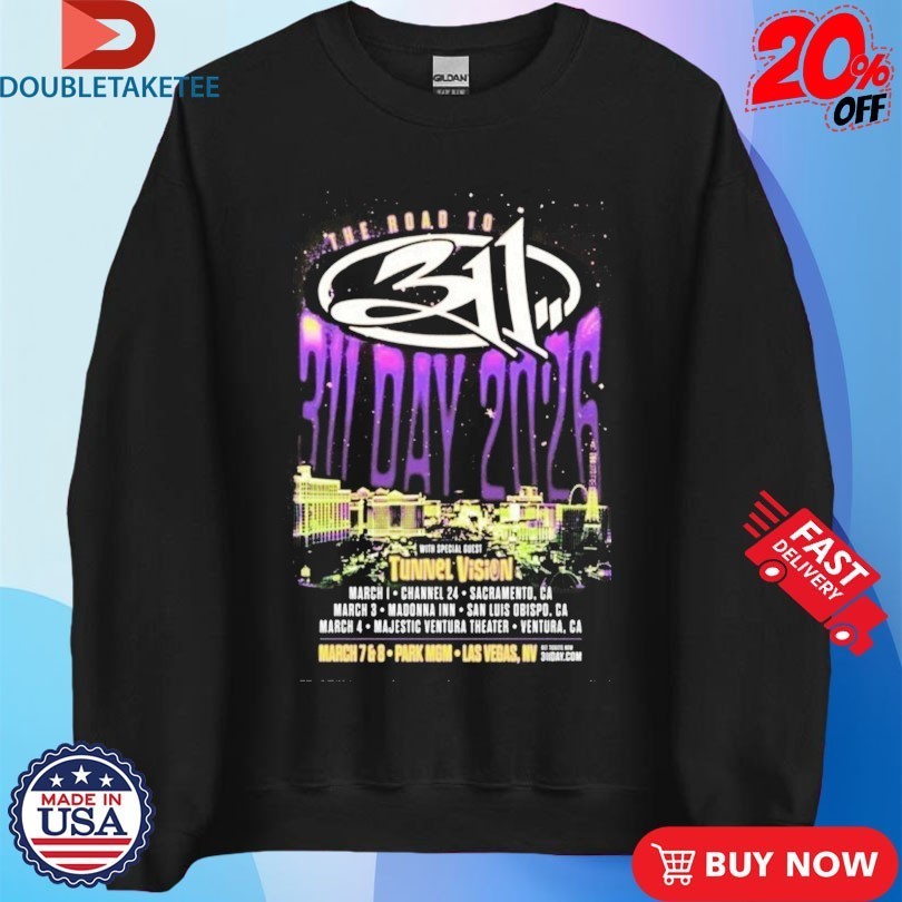 The Road To 311 Day March 2026 Shirts