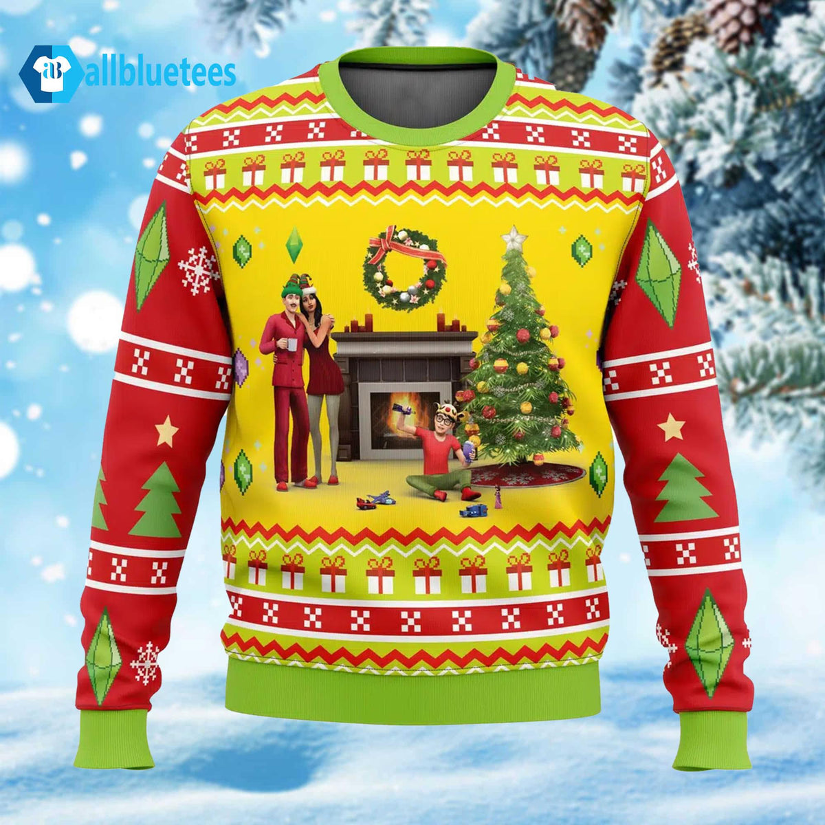 The Sims 4 Ugly Christmas Sweater