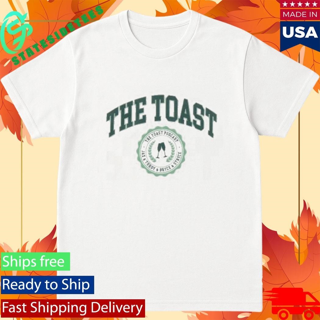 The Toast Podcast Emblem Shirt