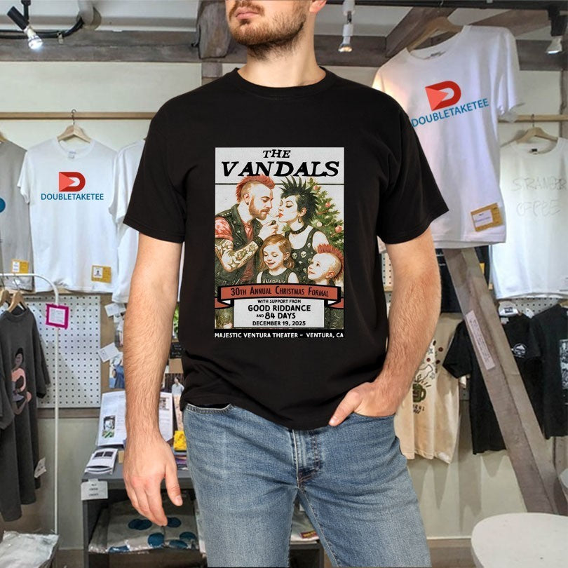 The Vandals December 19 2025 Majestic Ventura Theater in Ventura CA Shirts