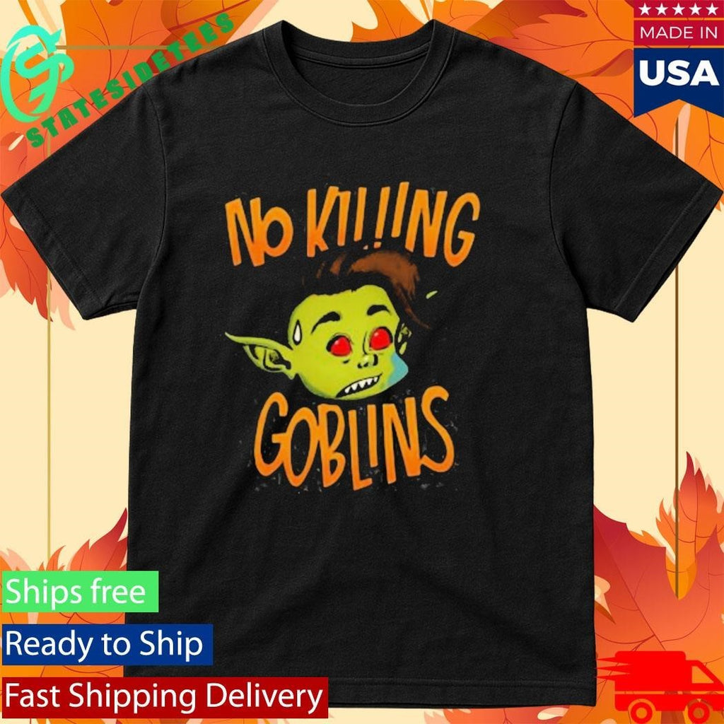 The Wandering Inn No Killing Goblins Denim Shirt
