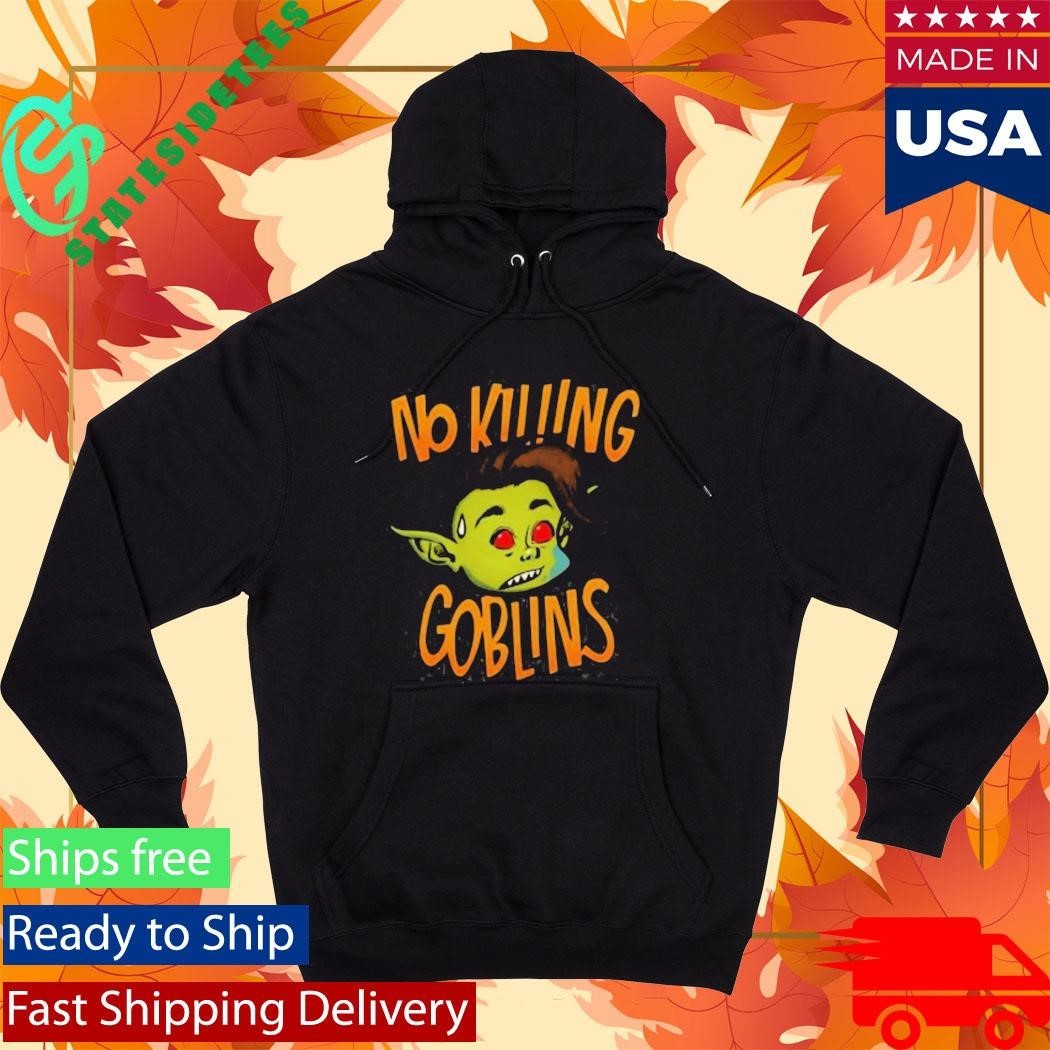 The Wandering Inn No Killing Goblins Denim Shirt