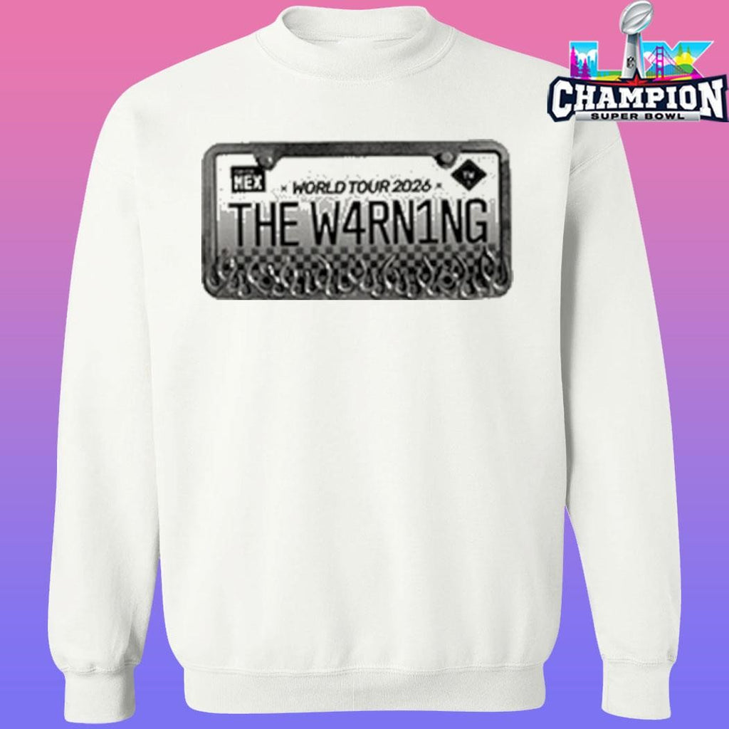 The Warning Band Tw World Tour 2026 Shirt