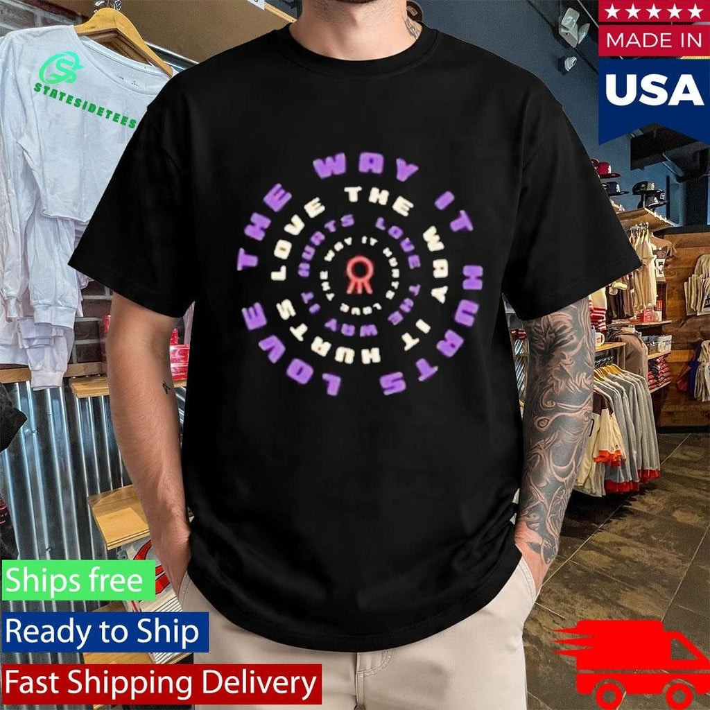 The Way It Hurts Love Ctfb Spiral Shirt