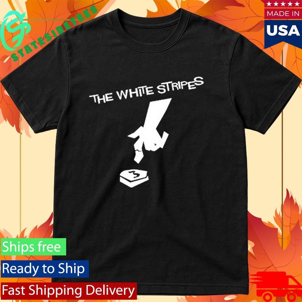 The White Stripes Hardest Button to Button Shirt
