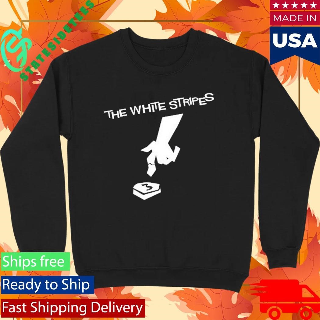 The White Stripes Hardest Button to Button Shirt