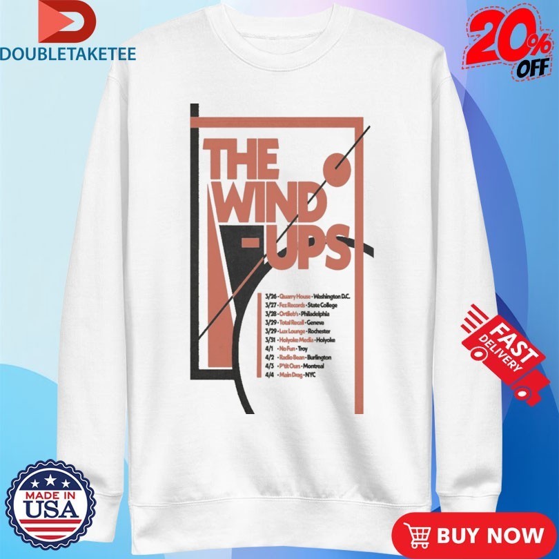 The Wind-Ups Tour 2026 Dates Shirts