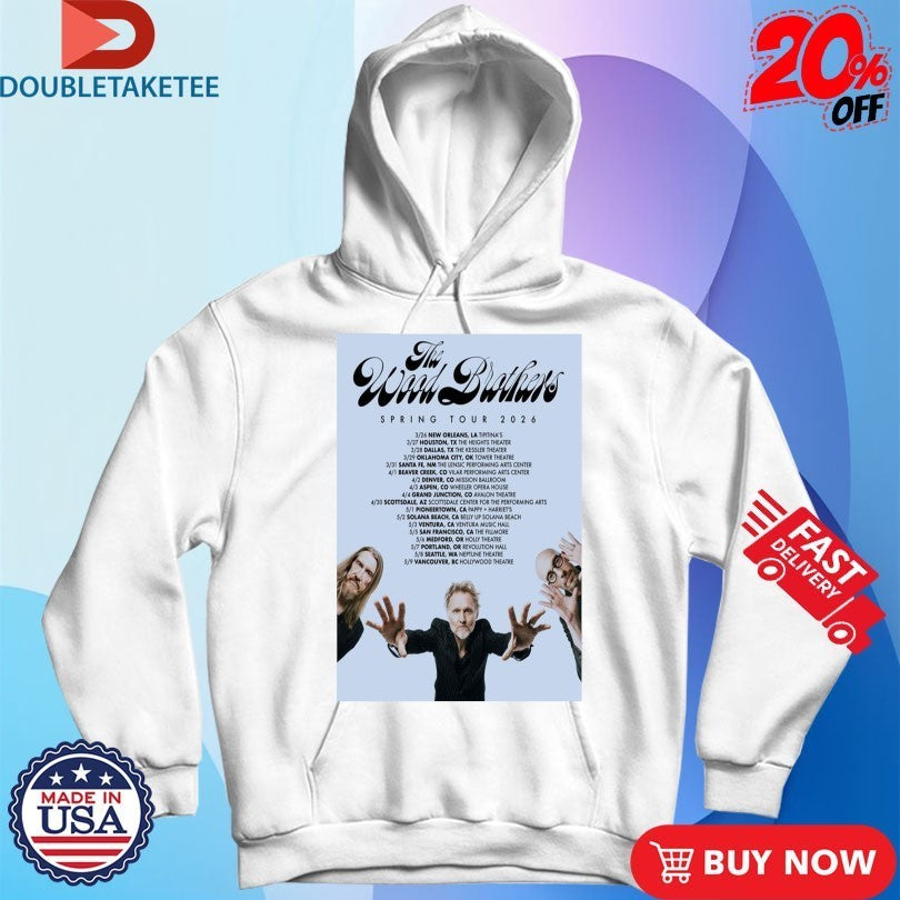 The Wood Brothers Springs Tour 2026 Shirts