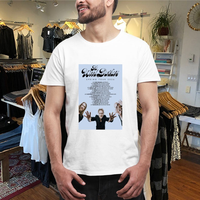 The Wood Brothers Springs Tour 2026 Shirts