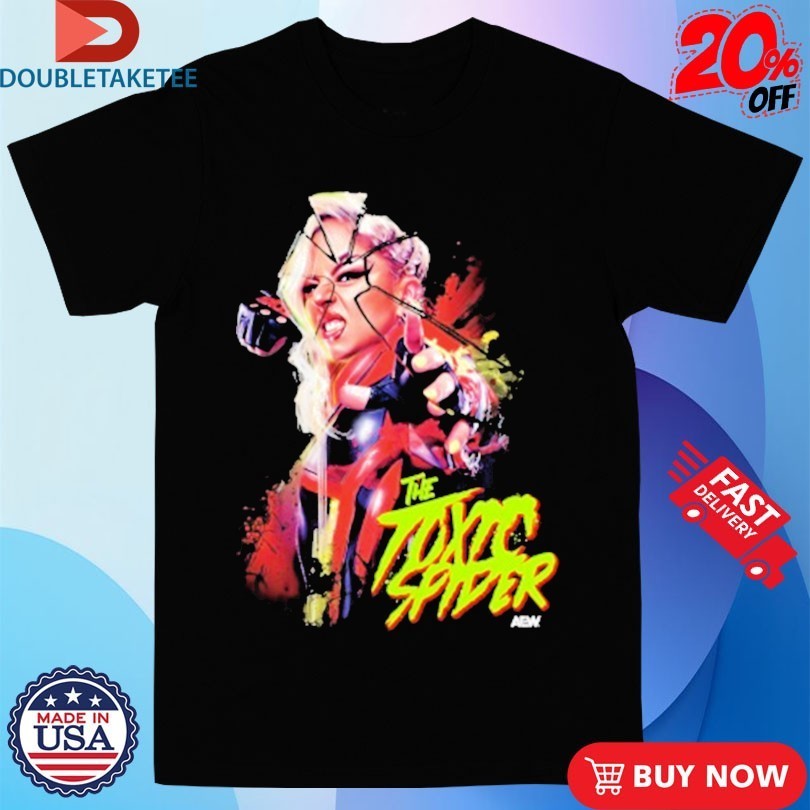 Thekla The Toxic Spider Arachnophobia AEW Shirts