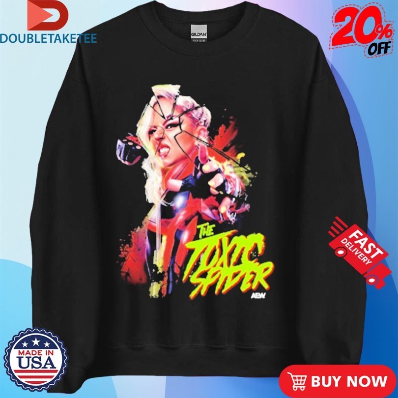 Thekla The Toxic Spider Arachnophobia AEW Shirts