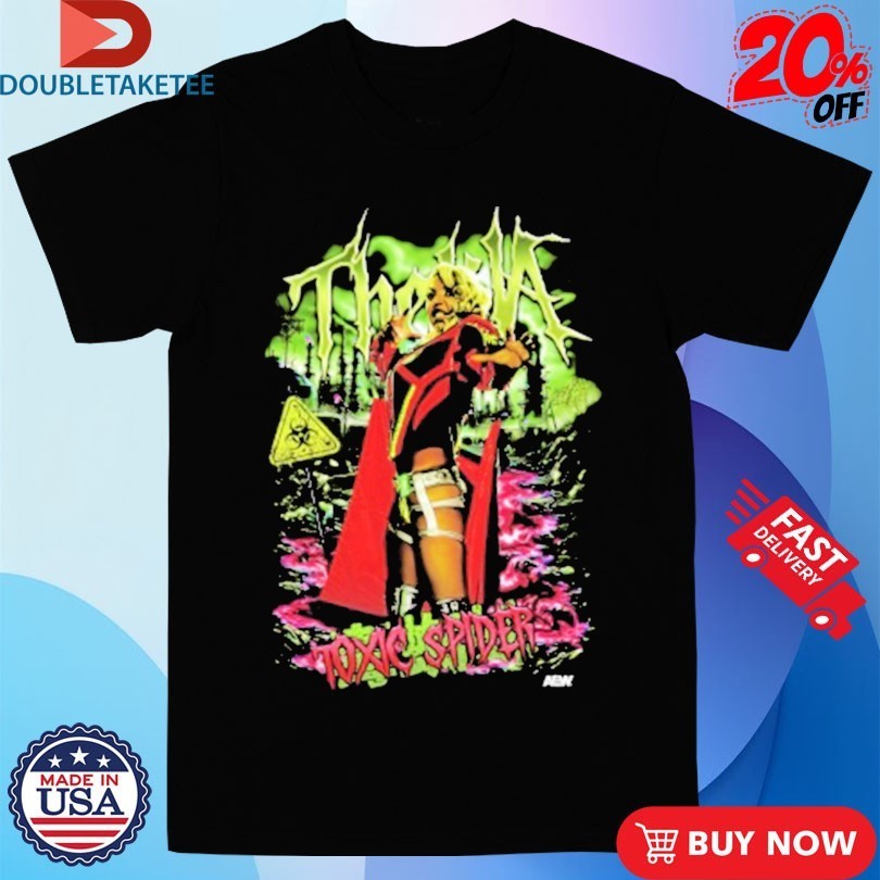 Thekla Toxic Spider Wasteland AEW Shirts