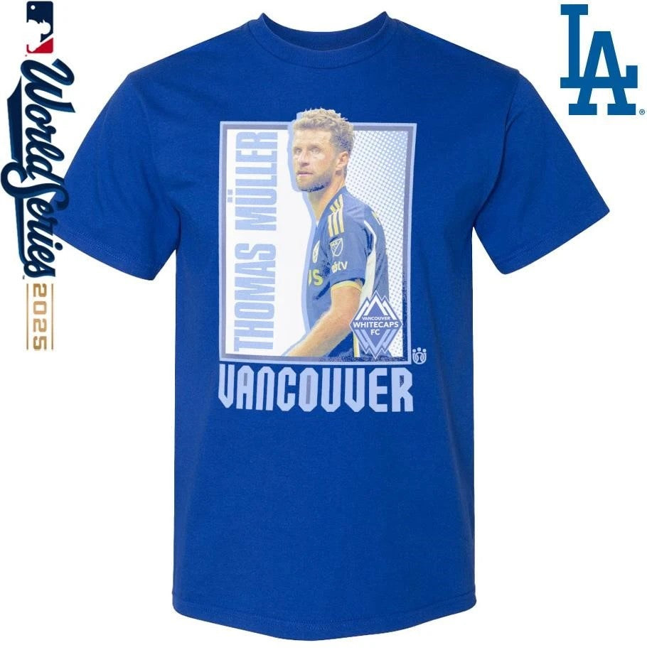 Thomas Muller Vancouver Whitecaps FC Player Program T-Shirt