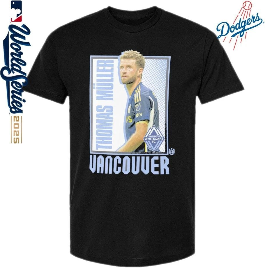 Thomas Muller Vancouver Whitecaps FC Player Program T-Shirt