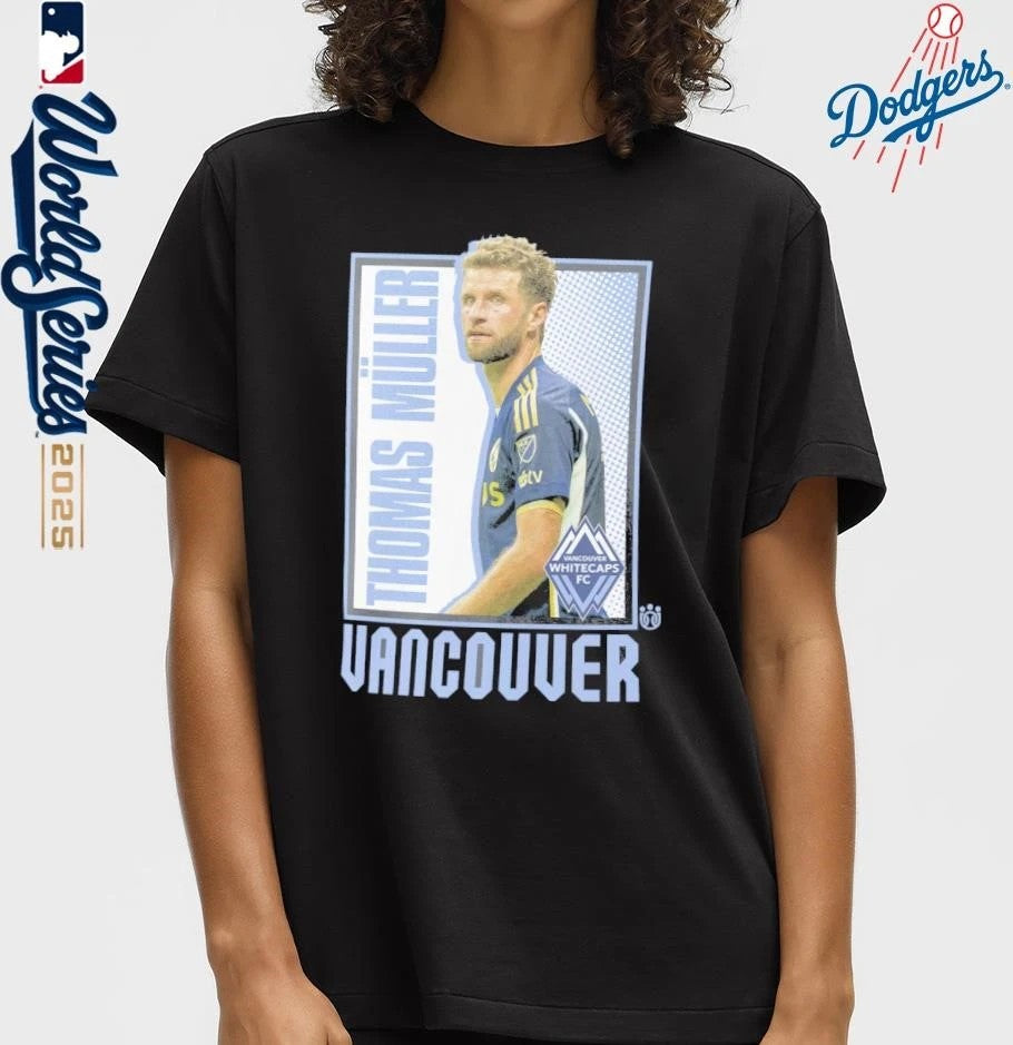 Thomas Muller Vancouver Whitecaps FC Player Program T-Shirt