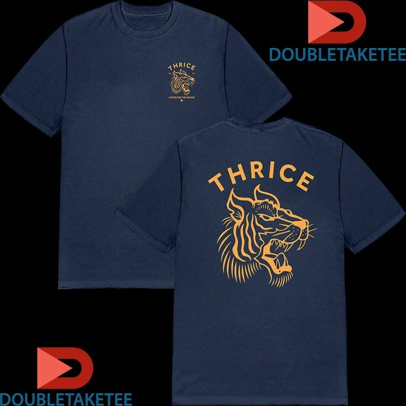 Thrice Tiger Head Shirts