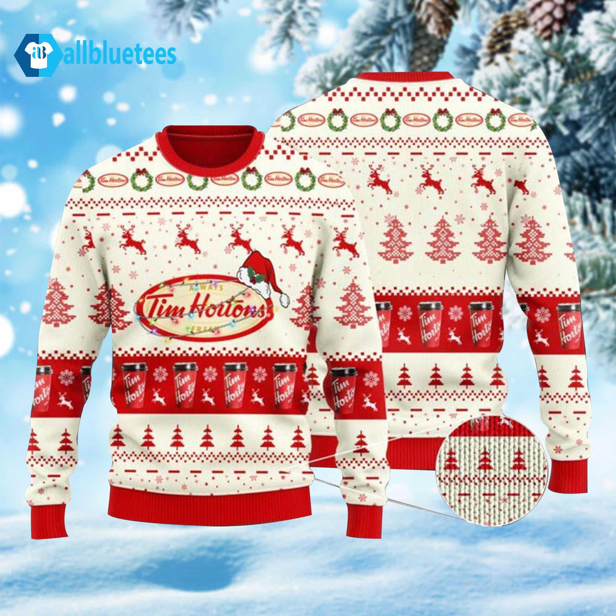 Tim Hortons Ugly Christmas Sweater