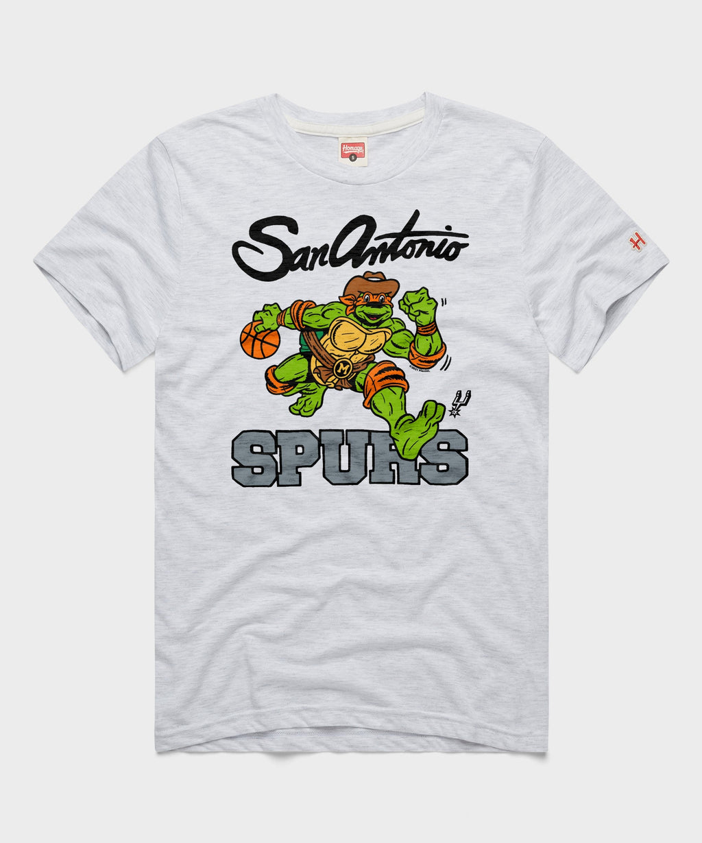 TMNT Michelangelo X San Antonio Spurs
