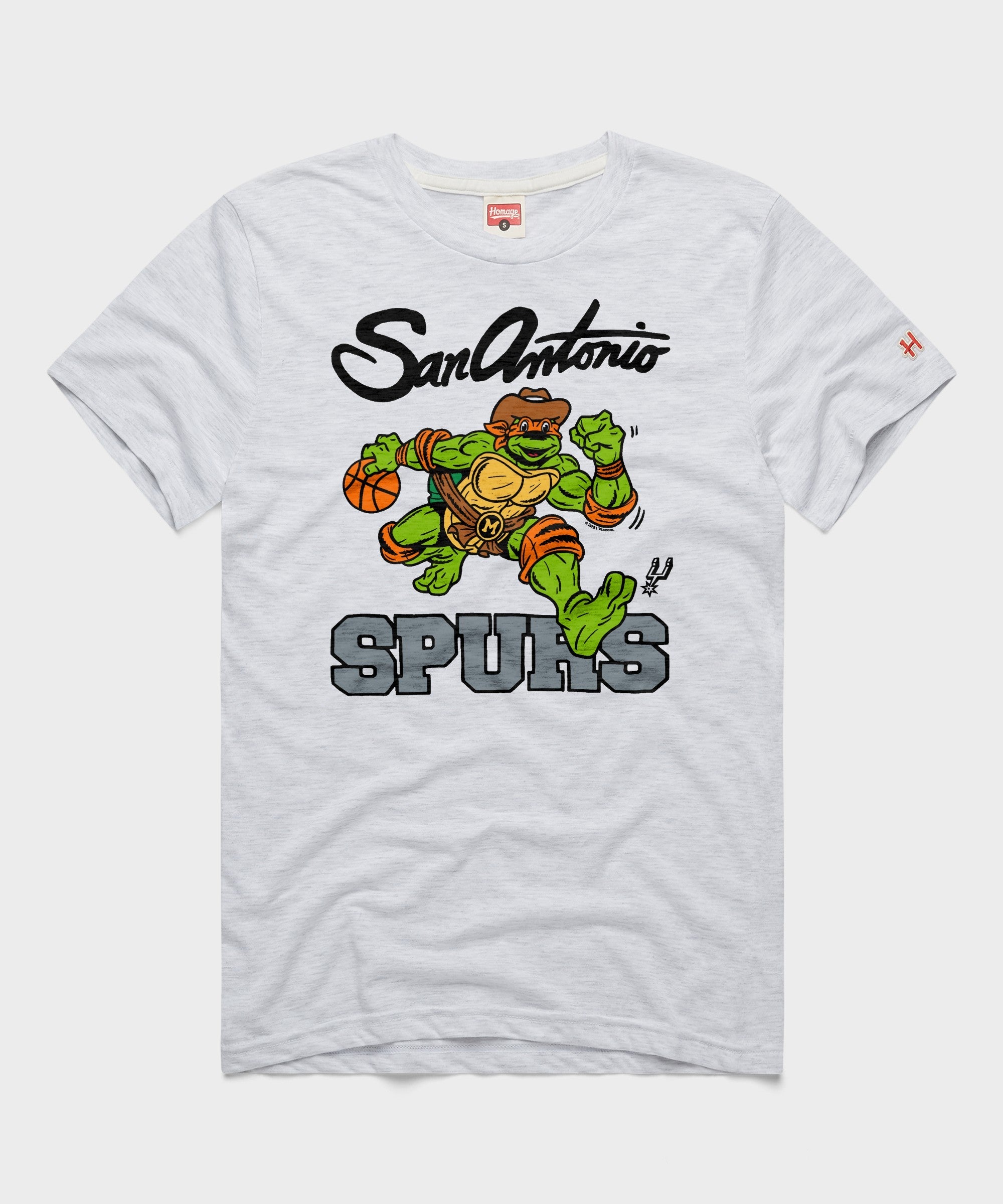 TMNT Michelangelo X San Antonio Spurs