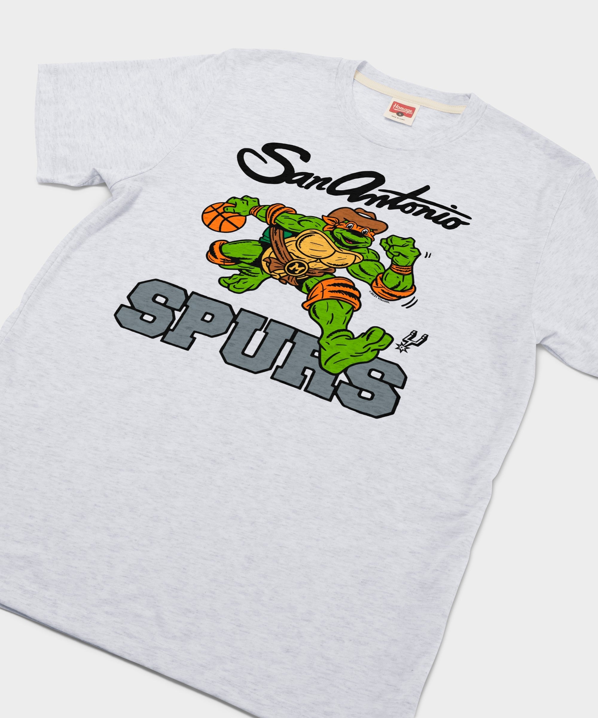 TMNT Michelangelo X San Antonio Spurs