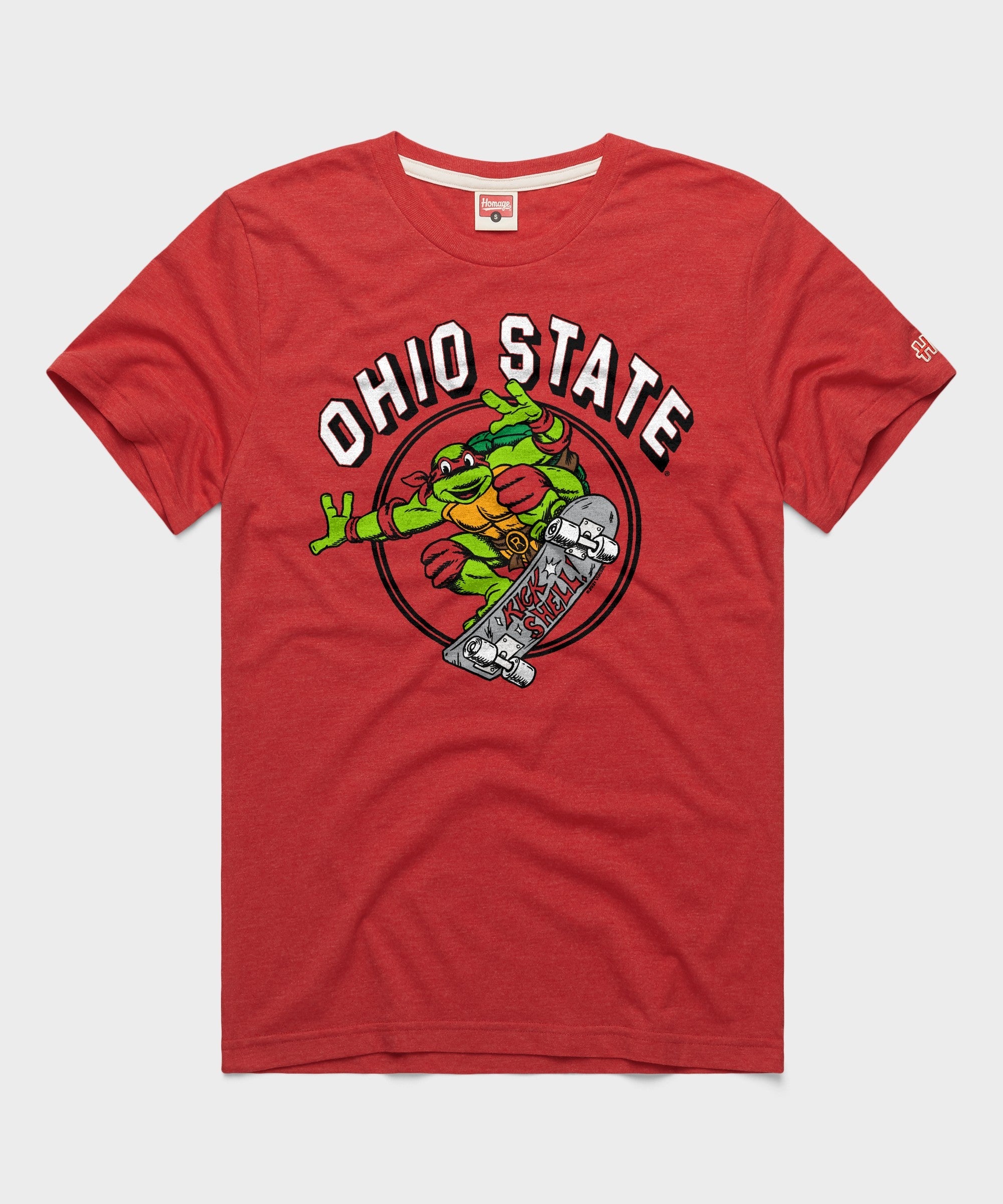 TMNT Raphael x Ohio State Kick Shell