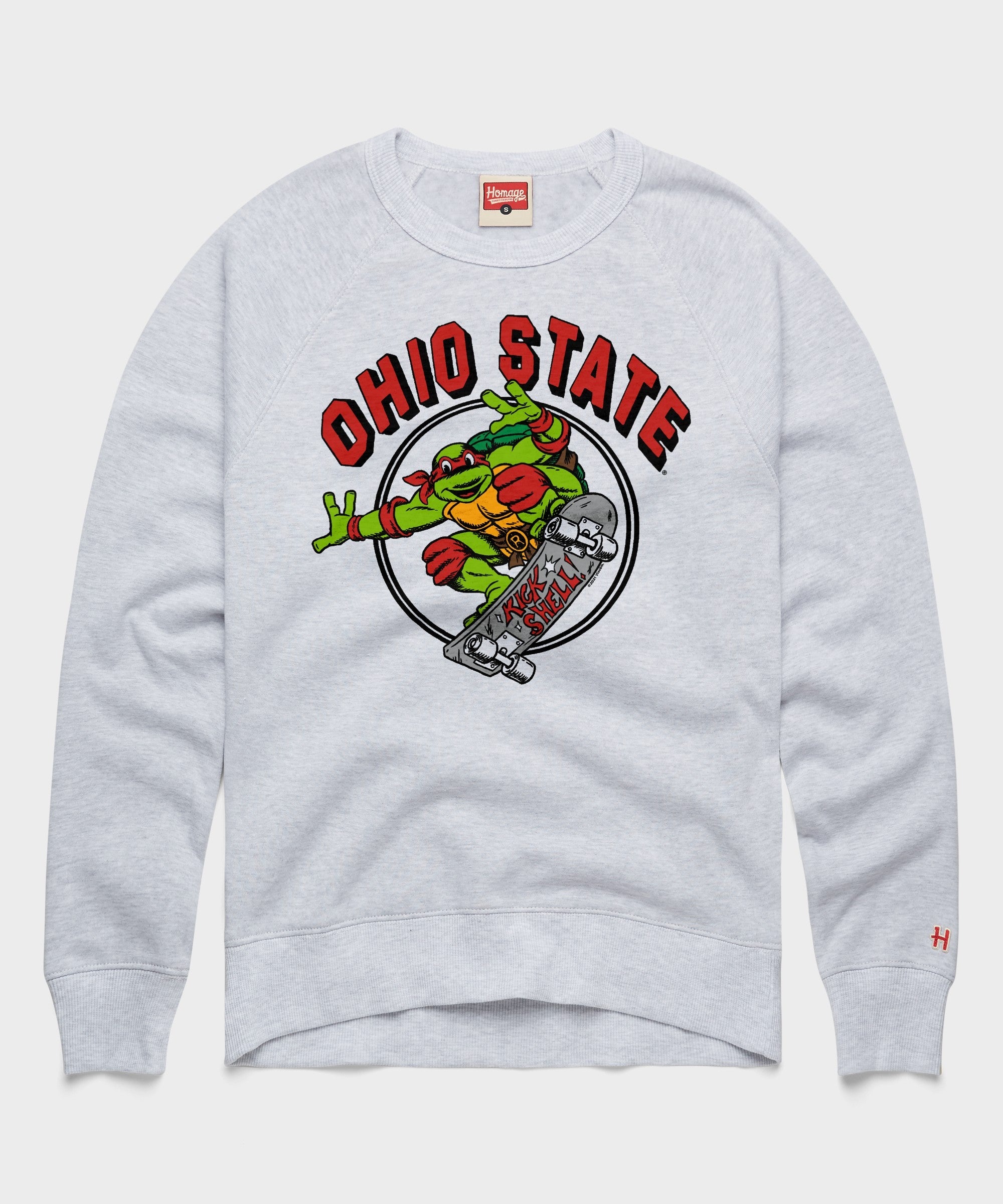 TMNT Raphael x Ohio State Kick Shell Crewneck
