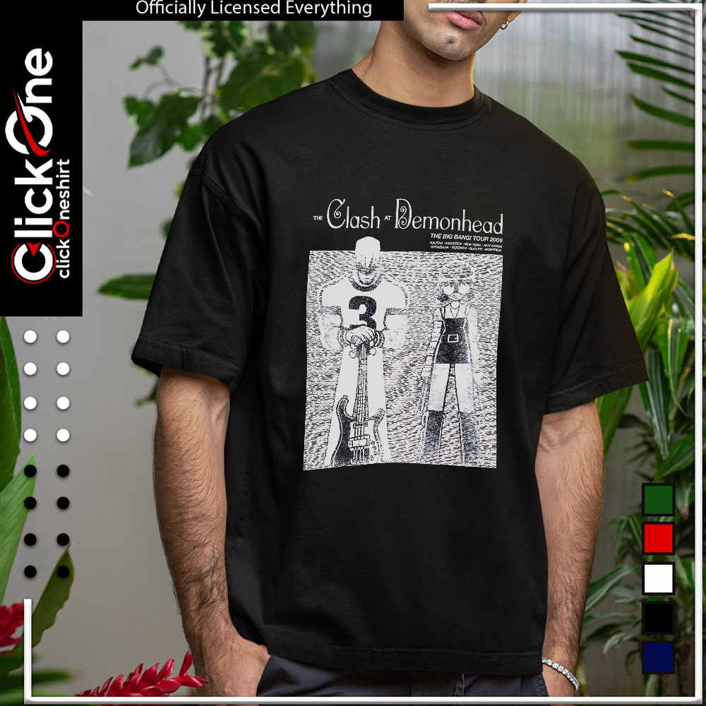 Todd Ingram Envy Adams The Clash at Demonhead The Big Bang Tour 2006 shirt