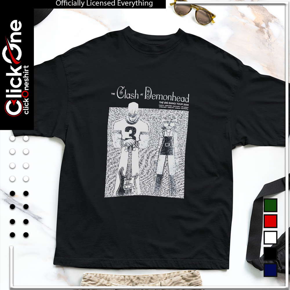 Todd Ingram Envy Adams The Clash at Demonhead The Big Bang Tour 2006 shirt