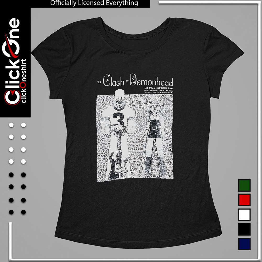 Todd Ingram Envy Adams The Clash at Demonhead The Big Bang Tour 2006 shirt