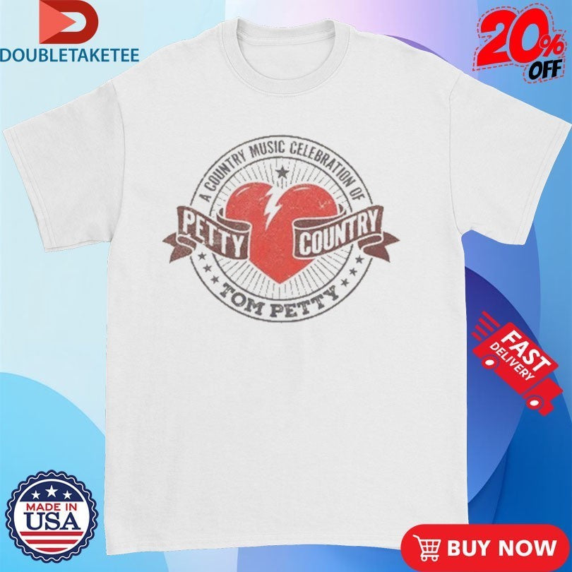 Tom Petty A Country Music Celebration Petty Country Heart Shirts