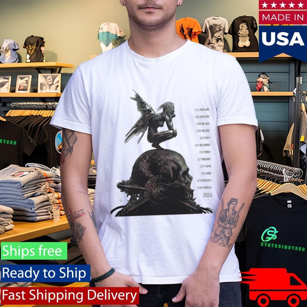 Tool Adi 2025 Pacific Rim Tour Shirt