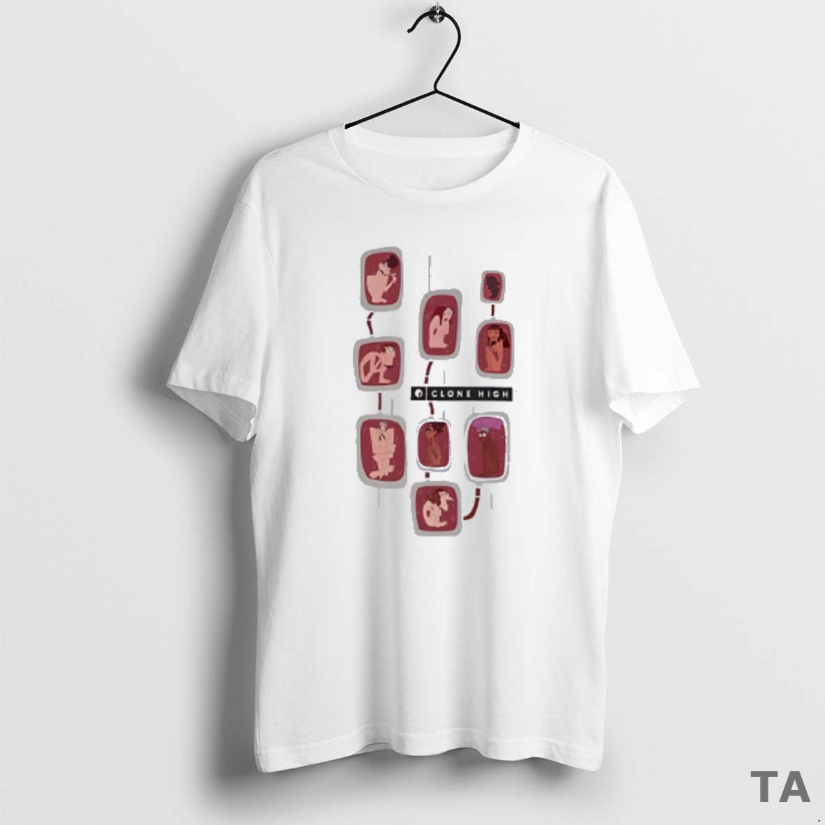 Top Abe Lincoln Joan Of Arc Gandhi Cleopatra Jfk And Scudworth High Character Pods T-Shirts, Hoodie, Sweatshirt