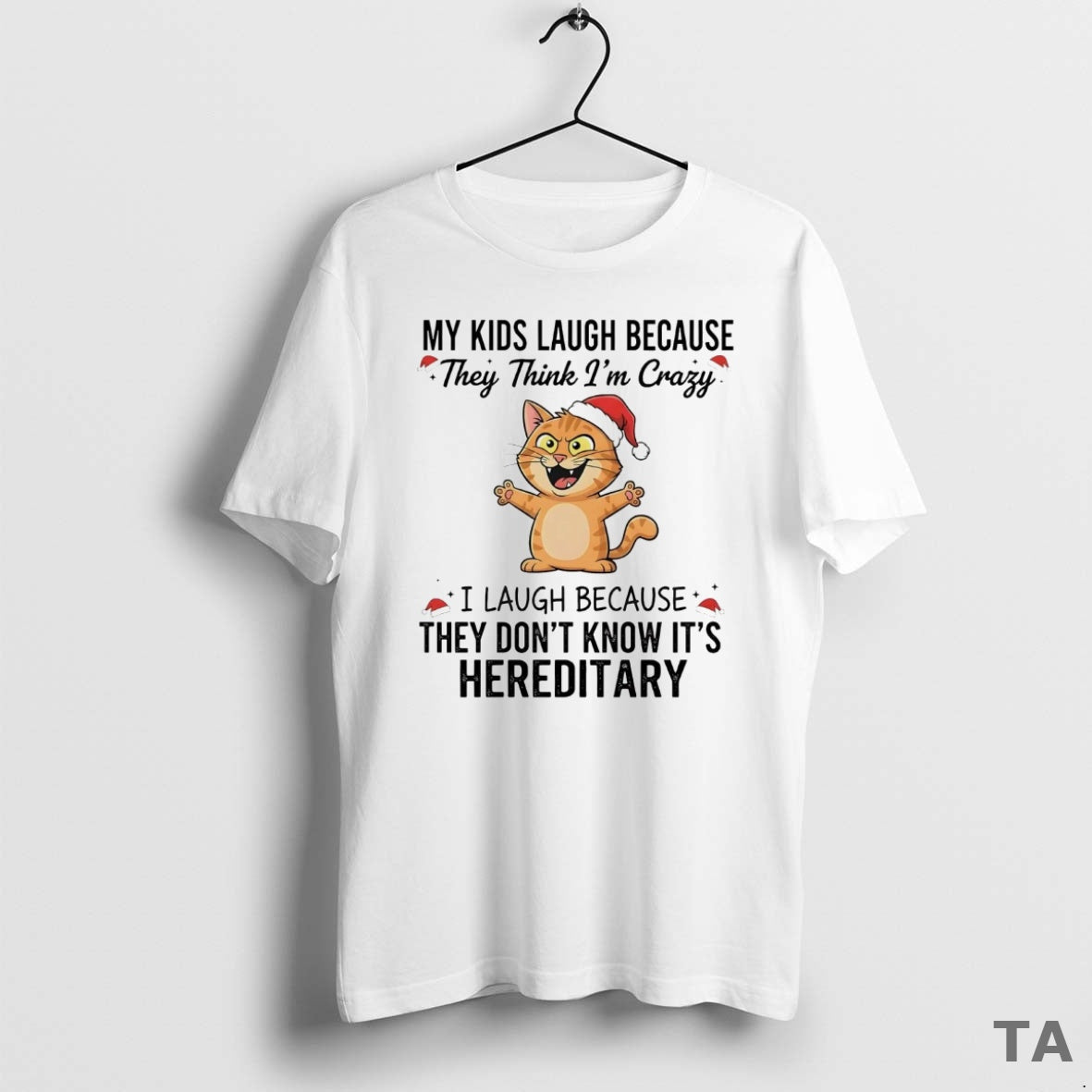 Top Cat My Laugh Because They Think Im Crazy They Dont Know Hereditary T-Shirts, Hoodie, Sweatshirt