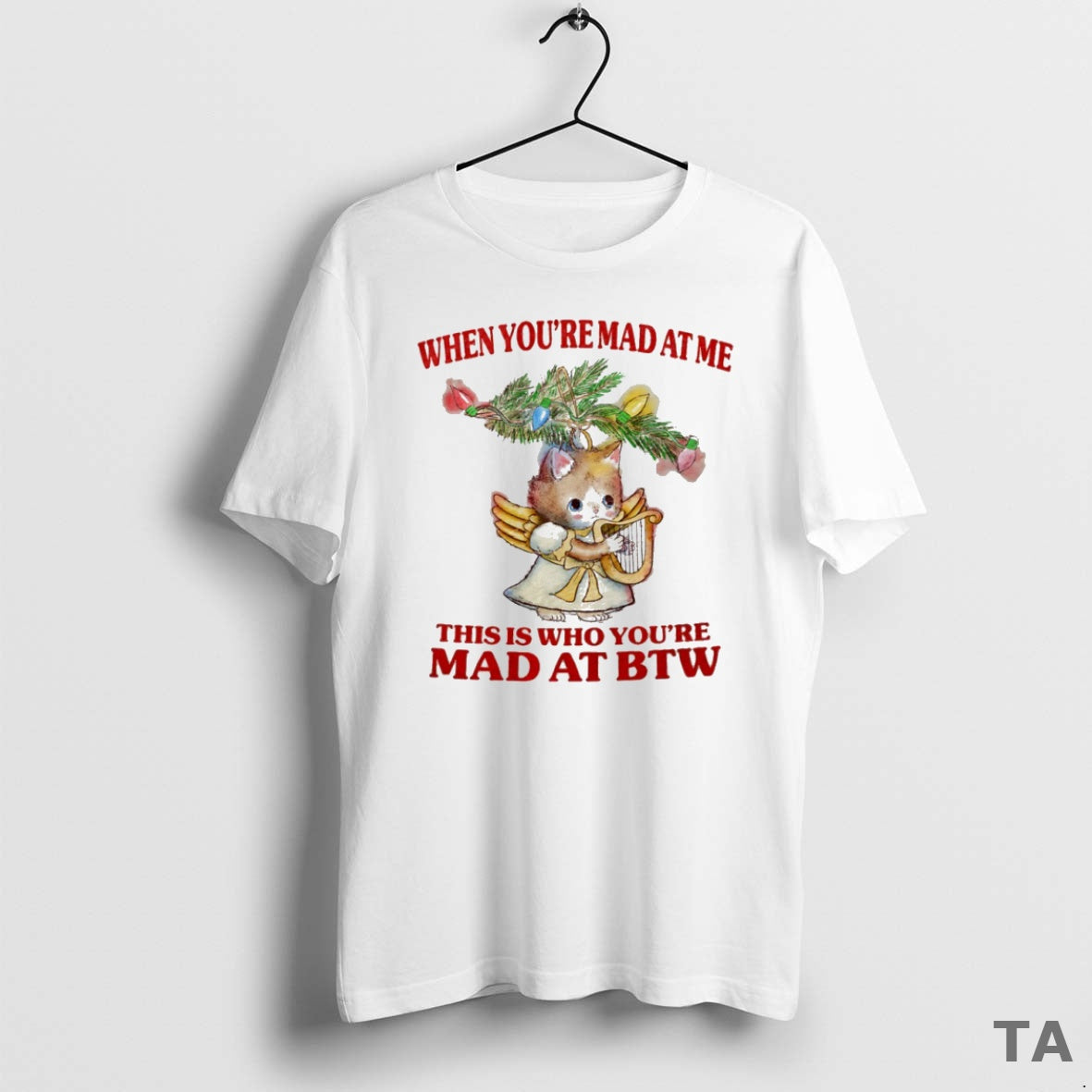 Top Cat When Youre Mad At Me This Is Who Youre Mad At Btw Circle T-Shirts, Hoodie, Sweatshirt | InkNestWear.com