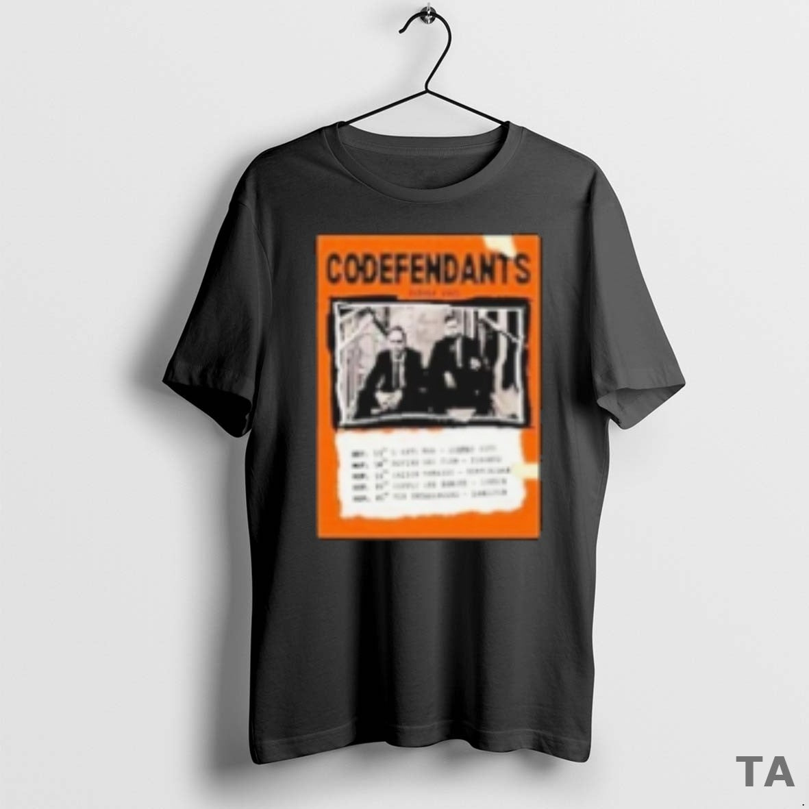 Top Codefendants Canada Tour 2025 T Shirt Sweater