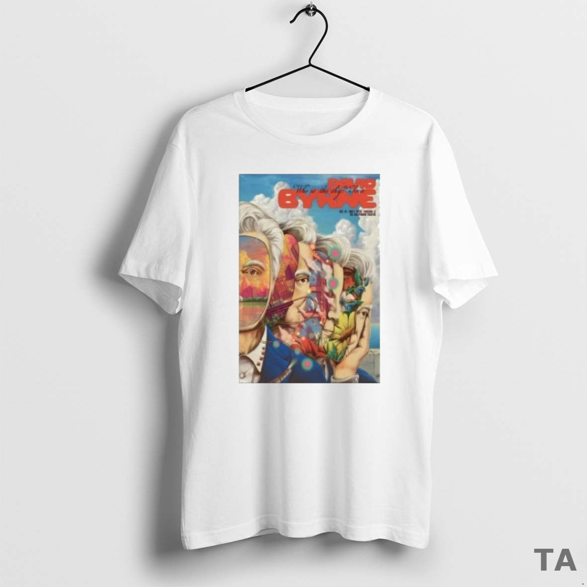 Top David Byrne Who Is The Sky Tour Chicago Il On Oct 31 Nov T-Shirts, Hoodie, Sweatshirt | InkNestWear.com