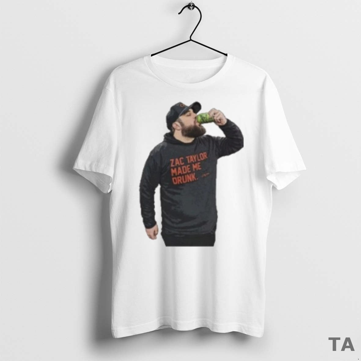 Top Drew Garrison Garage Beer T Shirt Sweater
