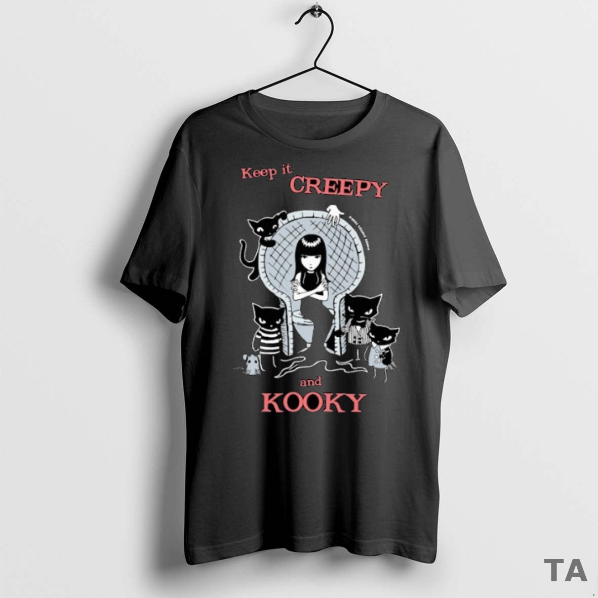 Top Emily The Strange Keep It Creepy And Kooky T Shirt Sweater
