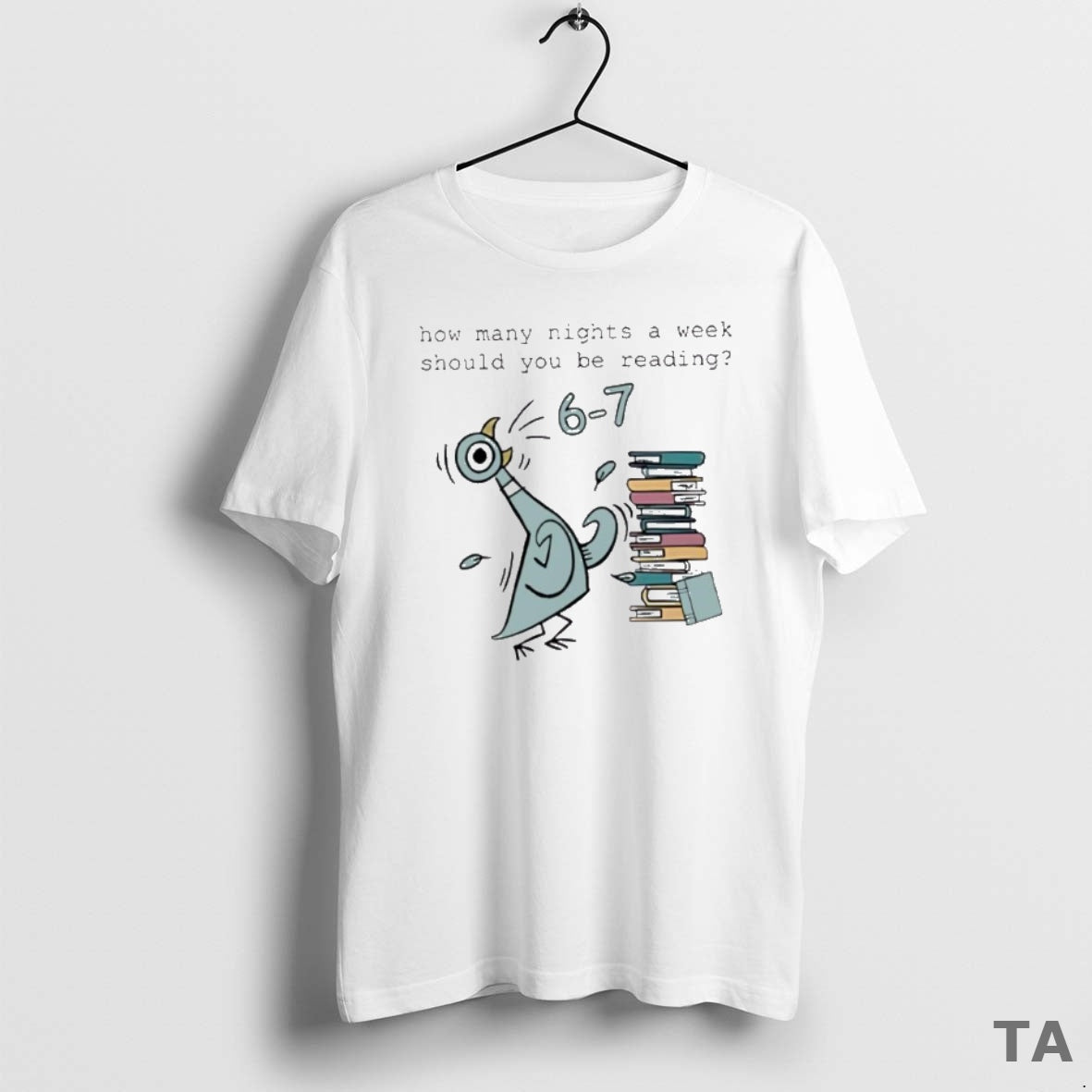Top How Many Nights A Week Should You Be Reading 6 7 Funny T-Shirts, Hoodie, Sweatshirt | InkNestWear.com