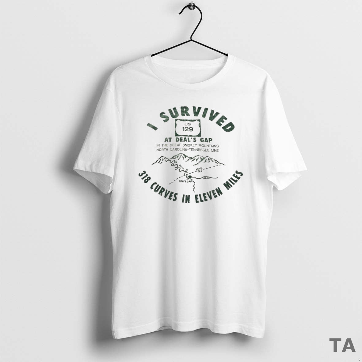 Top I Survived Us 129 At Deals Gap 318 Curves In Eleven Miles T-Shirts, Hoodie, Sweatshirt | InkNestWear.com