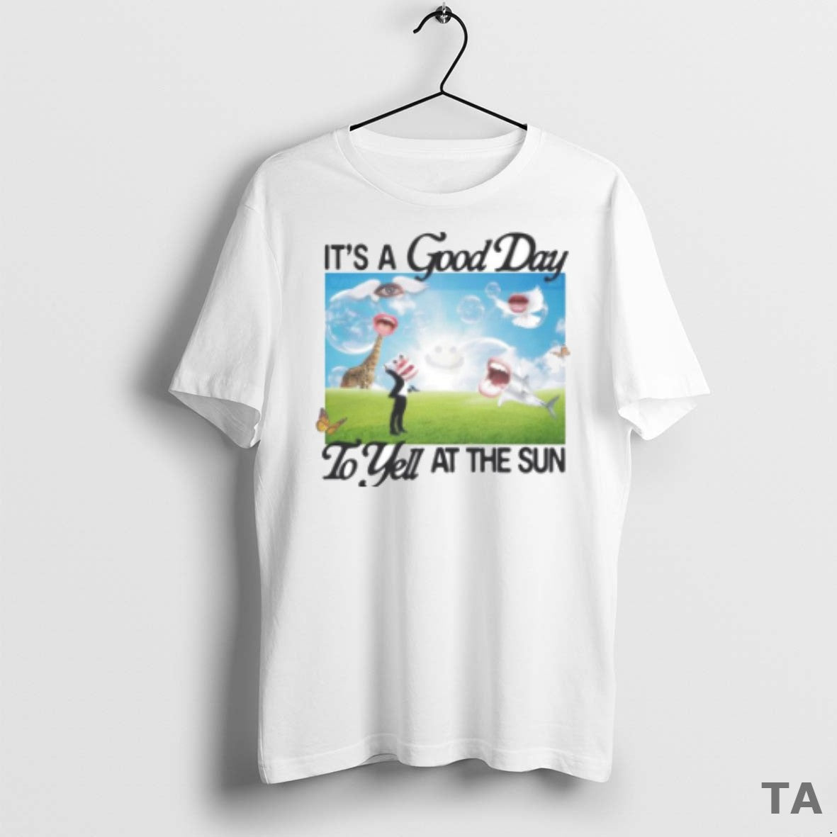 Top Its A Good Day To Yell At The Sun Ornaments T Shirt Sweater