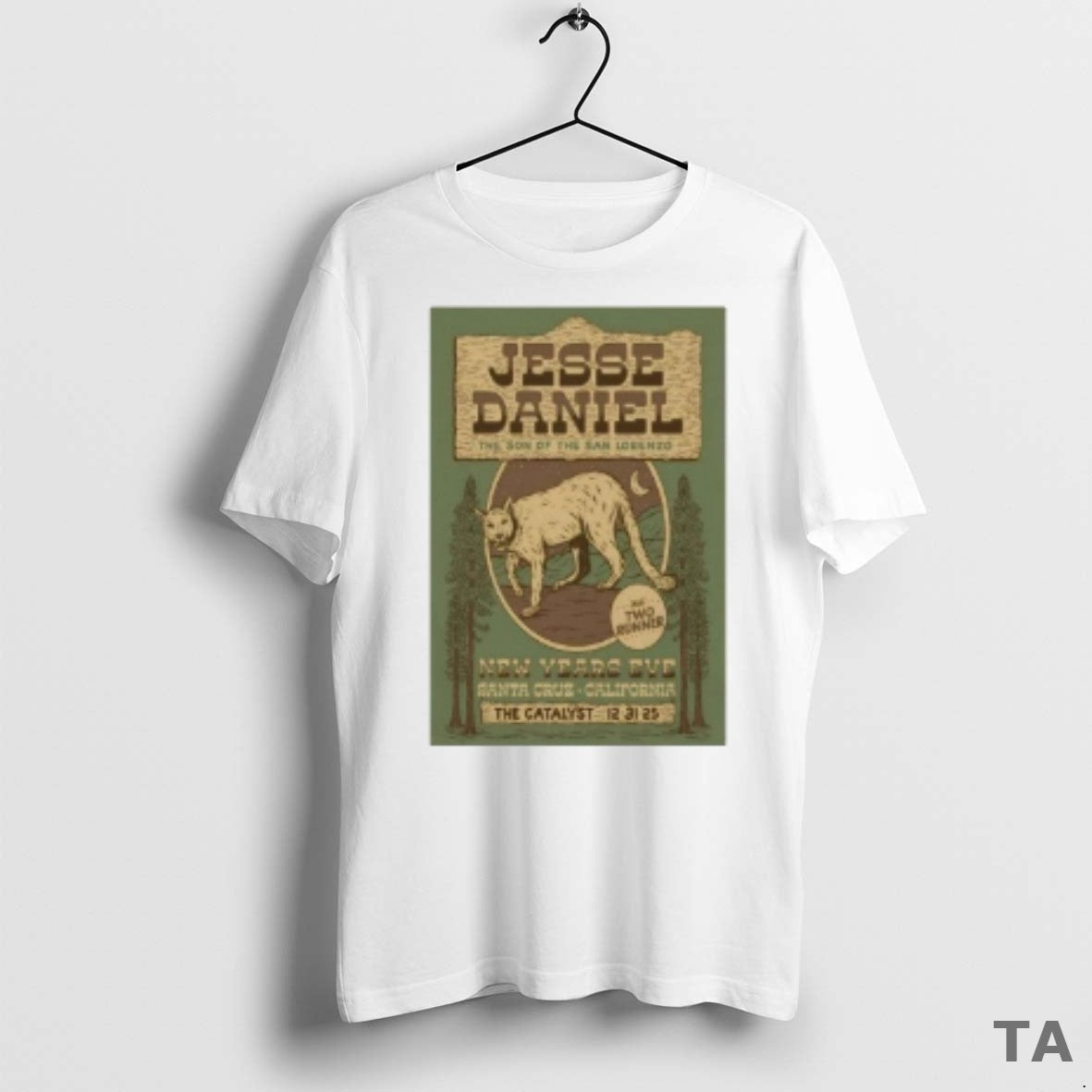 Top Jesse Daniel 12 31 2025 The Catalyst Santa Cruz Ca T Shirt Sweater