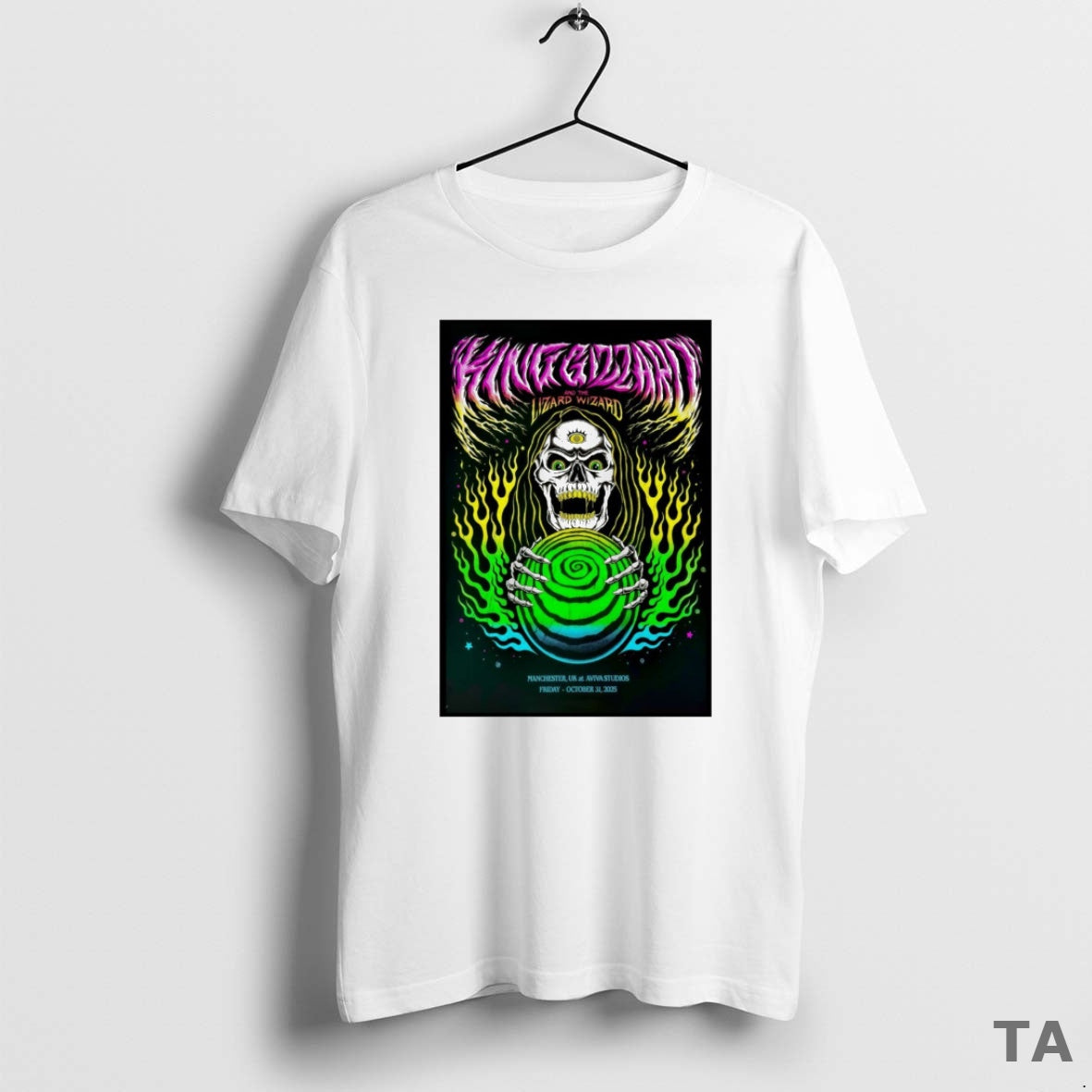 Top King Gizzard And The Lizard Wizard October 31 2025 Manchester Uk At Aviva Studios T-Shirts, Hoodie, Sweatshirt