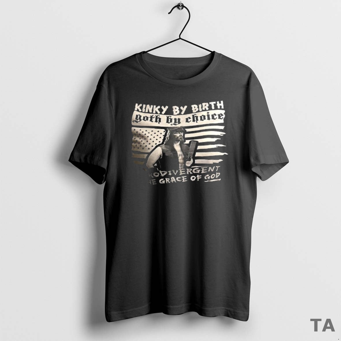 Top Kinky By Birth Goth By Choice Neurodivergent By The Grace Of God T-Shirts, Hoodie, Sweatshirt | InkNestWear.com