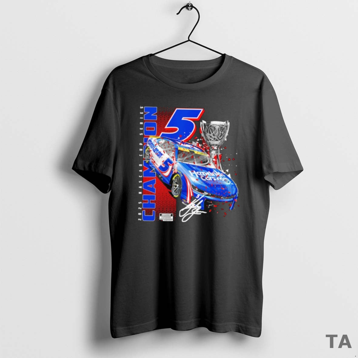 Top Kyle Larson Hendrick Motorsports Team Collection 2025 Nascar Cup Series Champion Car T-Shirts, Hoodie, Sweatshirt