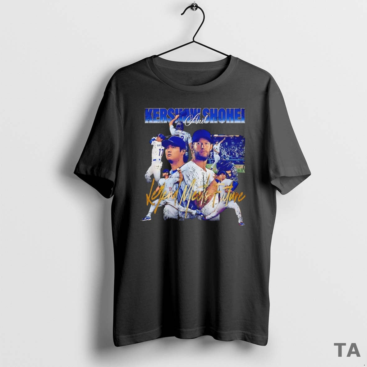 Top Legend Meets Future Shohei Ohtani And Clayton Kershaw Los Angeles Dodgers Vintage T-Shirts, Hoodie, Sweatshirt