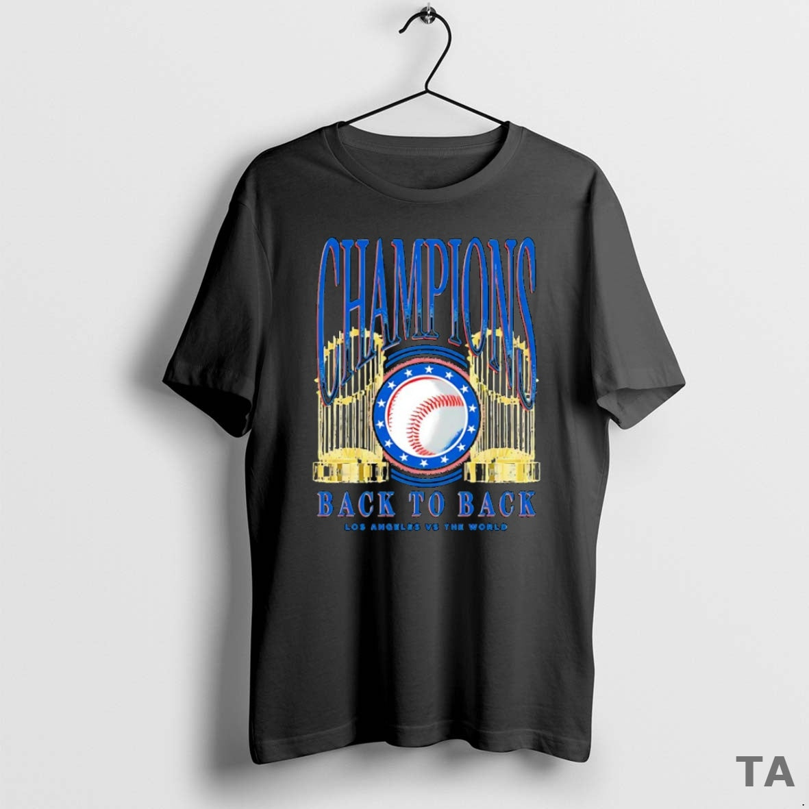 Top Los Angeles Dodgers 2025 Mlb World Series Champions Back To Back Trophies T-Shirts, Hoodie, Sweatshirt | InkNestWear.com